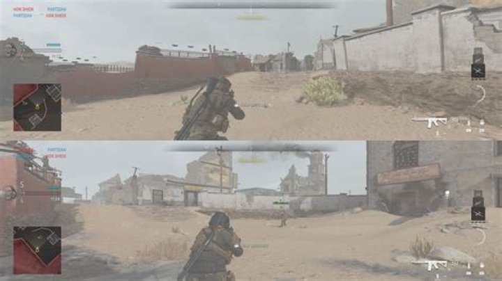 Can you play Modern Warfare 2 splitscreen?