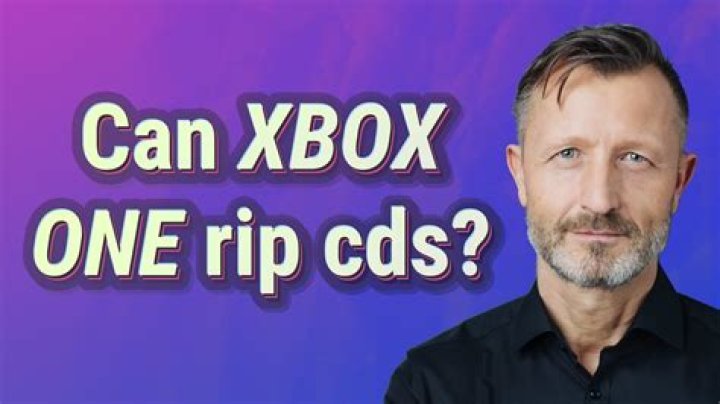 Can you rip CDs to Xbox One?