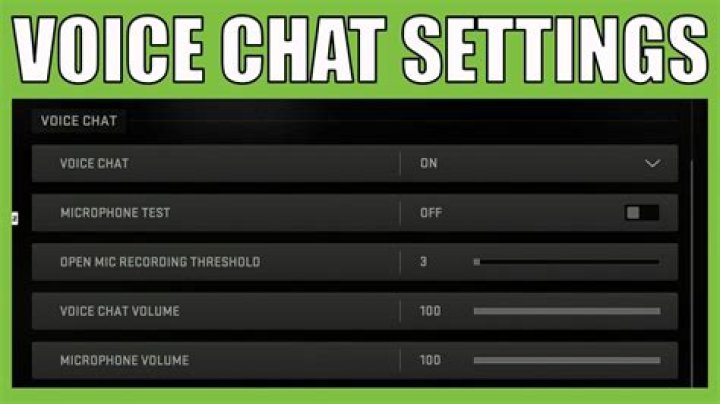 How do I enable Call of Duty chat?