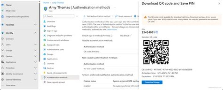 How do I enable QR code in settings?