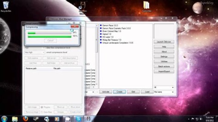How do I modify Oblivion mods?
