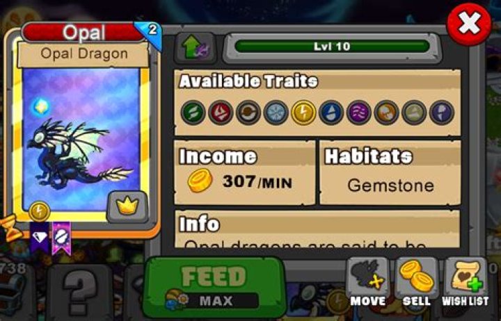 How do you get 5 gems in Dragonvale?