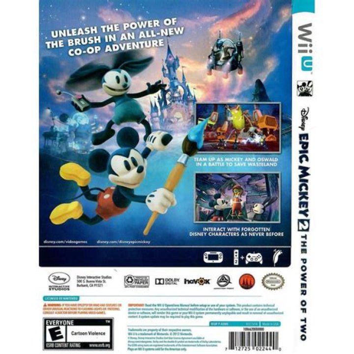 How do you switch characters in Epic Mickey 2 Wii?