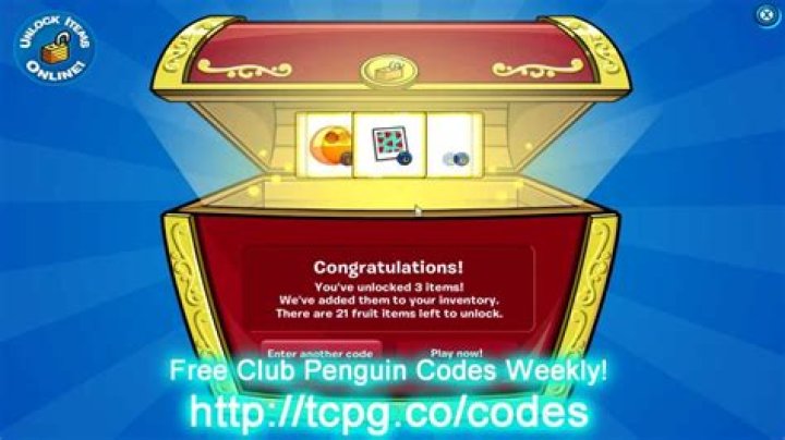 How do you unlock items on Club Penguin rewritten?