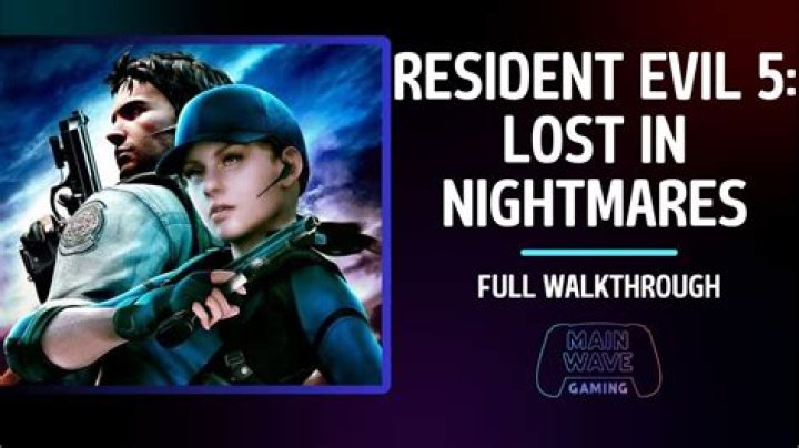 How do you unlock the Lost in Nightmares in Resident Evil 5?