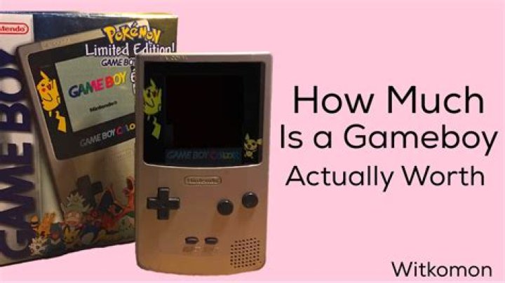 How much do game boys cost now?