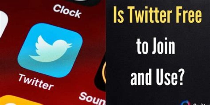 Is Twitter free to join?