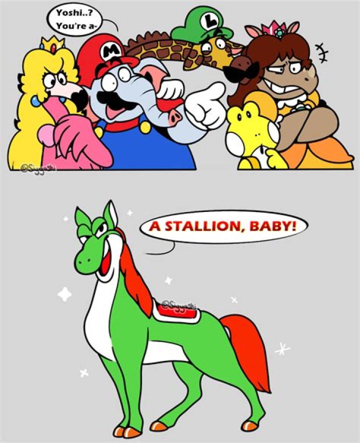 Is Yoshi a boy or girl from Mario?