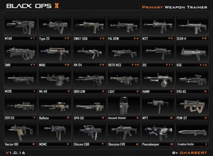 What are special weapons in Black Ops?