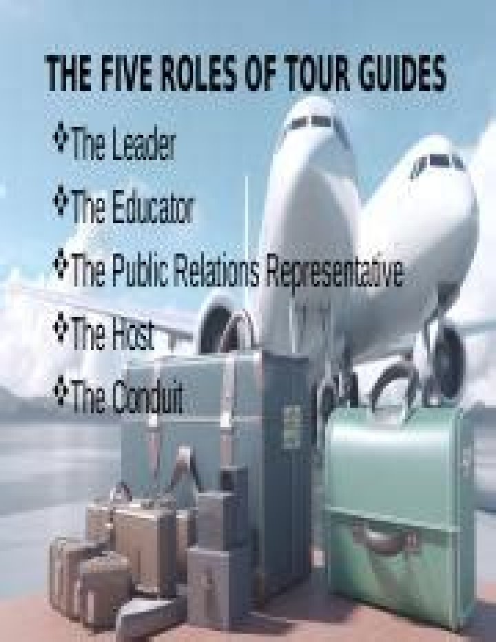 What are the classification of tour guides?