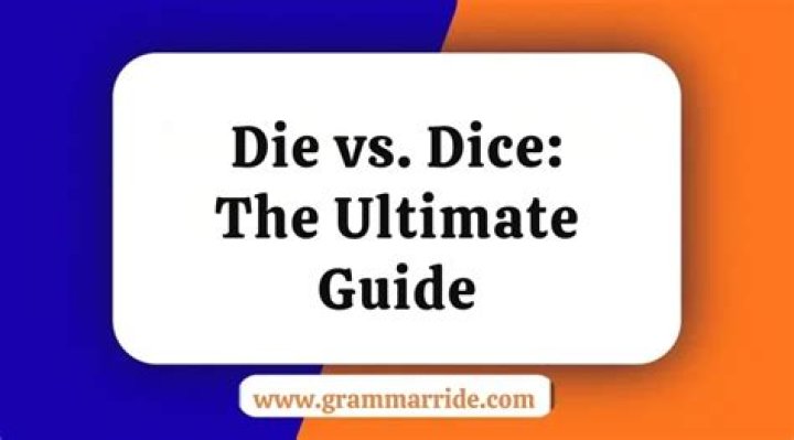 What does Dice Dice mean?