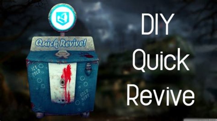 What does Quick Revive do in Die machine solo?