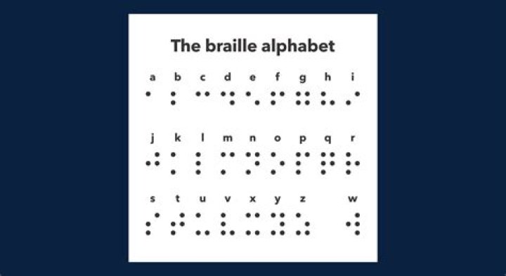 What is braille used for?
