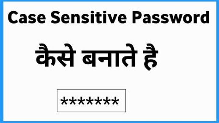 What is case-sensitive code?