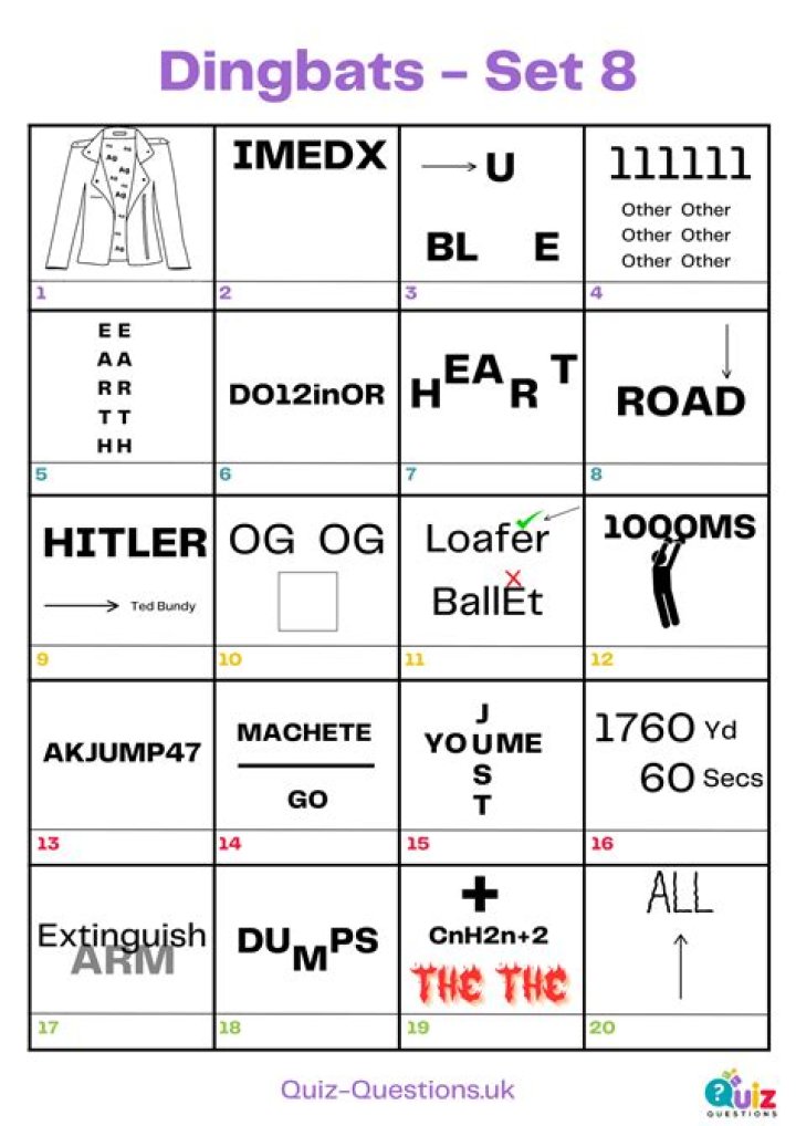 What is the answer to Dingbats level 28?