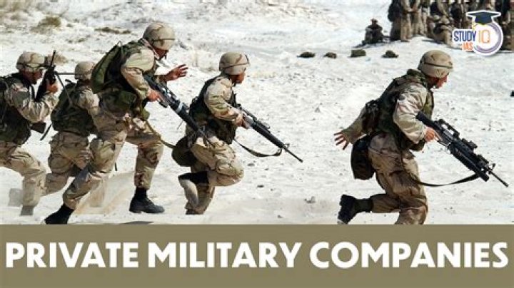 What is the biggest private military company?