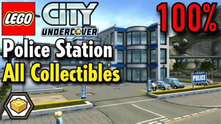 What is the code for the police station in Lego City Undercover?