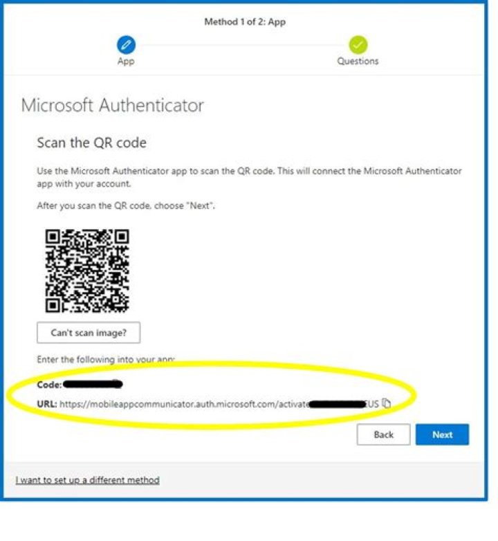 Where do I enter my authenticator code?