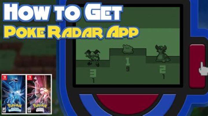 Where do I get the PokeRadar app?