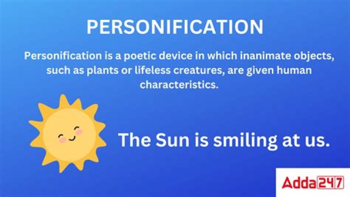 Why is using personification effective?